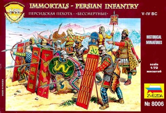ZVEZDA 8006 1:72 Persian Infantry (re-release) - 42 figures