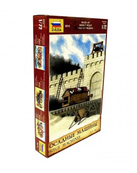Zvezda 8015 1:72 SIEGE MACHINES KIT No.2