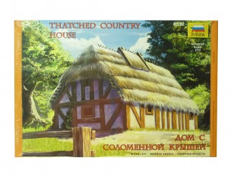 Zvezda 8532 1:72 EUROPEAN THATCHED COUNTRY HOUSE