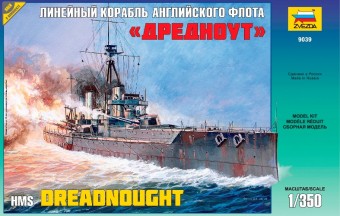 Zvezda 9039 1:350 Battleship Dreadnought