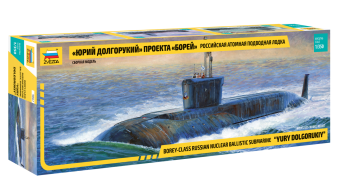Zvezda 9061 1:350 Nuclear Submarine Yuri Dolgorukij