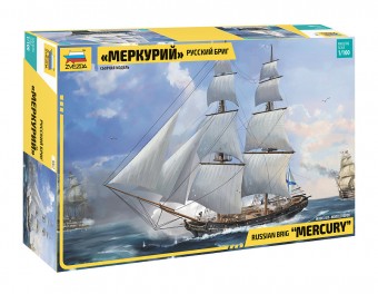 Zvezda 9067 1:100 Russian brig Mercury