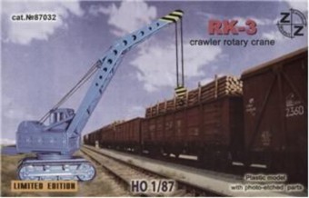 ZZ Modell ZZ87032 RK-3 crawler rotary crane 1:87