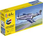 Heller 56268 Starter Kit P-51 Mustang 1:72