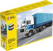 Heller 57703 Starter Kit F12-20 Globetrotter & Twin-Axle Semi trailer 1:32