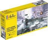 Heller 79995 LCVP Landingcraft with Vehicle and Personal 1:72