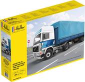 Heller 81703 F12-20 Globetrotter & Twin-Axle Semi trailer 1:32