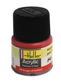Heller 9019 Acrylic Paint 019 rouge vif brillant 