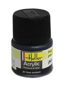Heller 9021 Acrylic Paint 021 noir brillant 