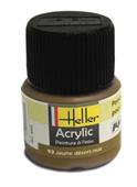 Heller 9093 Acrylic Paint 093 jaune desert mat 