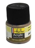 Heller 9119 Acrylic Paint 119 terre claire mat 