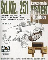AFV-Club 35081 SdKfz 251latest type rubber 1:35