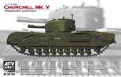 AFV-Club 35155 Churchill MK V tank 1:35