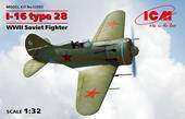 ICM 32002 I-16 type 28 WWII Soviet Fighter 1:32