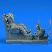Aerobonus 320131 US NAVY WWII Pilot with ej seat for F4U Corsair for Trumpeter 1:32