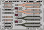 Eduard 32868 Seatbelts USAAF WWII Steel 1:32