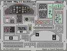 Eduard 33009 Mig-17 dashboard for Trumpeter 1:32