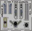 Eduard 33169 F-35A seatbelts Steel for Italeri 1:32