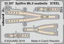 Eduard 33207 SpitfireMk.II seatbelts Steel forRevell 1:32