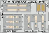 Eduard 33225 Bf 110C-2/C-7 seatbelts Steel for Revell 1:32