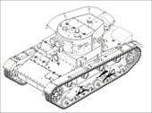 Hobby Boss 82496 Soviet T-26 Light Infantry Tank Mod.1935 1:35