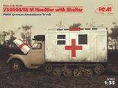 ICM 35414 V3000S/SS m Maultier with Shelter WWII German Truck 1:35