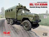ICM 35517 ZiL-131 KShMSoviet Army Vehicle 1:35