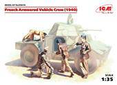 ICM 35615 French Armoured Vehicle Crew 1940 1:35