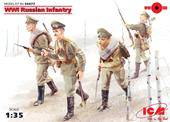 ICM 35677 WWI Russian Infantry 4 Figures 1:35