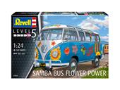 Revell 07050 VW T1 Samba Bus Flower Power 1:24