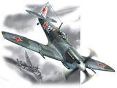 ICM 48066 Supermarine Spitfire LF.IXE WWII Soviet Air Force Fighter 1:48