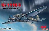 ICM 48262 He 111H-6 WWII German Bomber 1:48