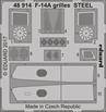 Eduard 48914 F-14A grilles Steel for Tamiya 1:48