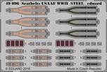 Eduard 49096 Seatbelts USAAF WWII Steel 1:48