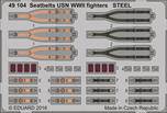 Eduard 49104 Seatbelts USN WWII for ICM Steel 1:48