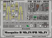 Eduard 49242 Mosquito B.Mk.IV/PR Mk.IV for Tamiya 1:48