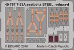 Eduard 49797 T-33A seatbelts Steel for Great Wall Hobbyobby 1:48