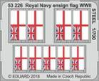Eduard 53226 Royal Navy ensign flag WWII Steel 1:700