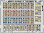 Eduard 53233 Aircraft Carrier Figures USN present 3D 1:350