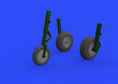 Eduard 632100 Me 262 wheels for Revell 1:32
