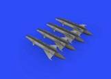 Eduard 672191 RS-2US missiles for MiG-21 for Eduard 1:72
