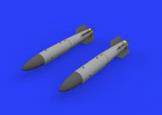 Eduard 672214 B43-0 Nuclear Weapon w/SC43-4/-7 tail assembly 1:72