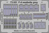 Eduard 73051 F-4 seatbelts grey Steel 1:72