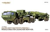 Modelcollect UA72166 USA M983 Hemtt Tractor With Pershing II Missile Erector Launcher new Ver. 1:72
