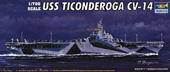 Trumpeter 05736 USS Ticonderoga CV-14 1:700
