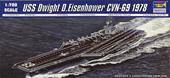 Trumpeter 05753 USS Dwight D. Eisenhower CVN-69 1978 1:700