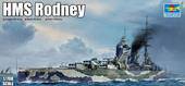 Trumpeter 06718 HMS Rodney 1:700