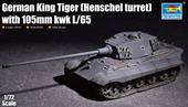 Trumpeter 07160 German King Tiger(Henschel turret) with 105mm kWh L/65 1:72
