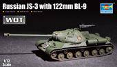 Trumpeter 07163 Russian JS-3 with 122mm BL-9 1:72
