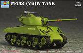 Trumpeter 07226 M4A3 76(W) Tank 1:72